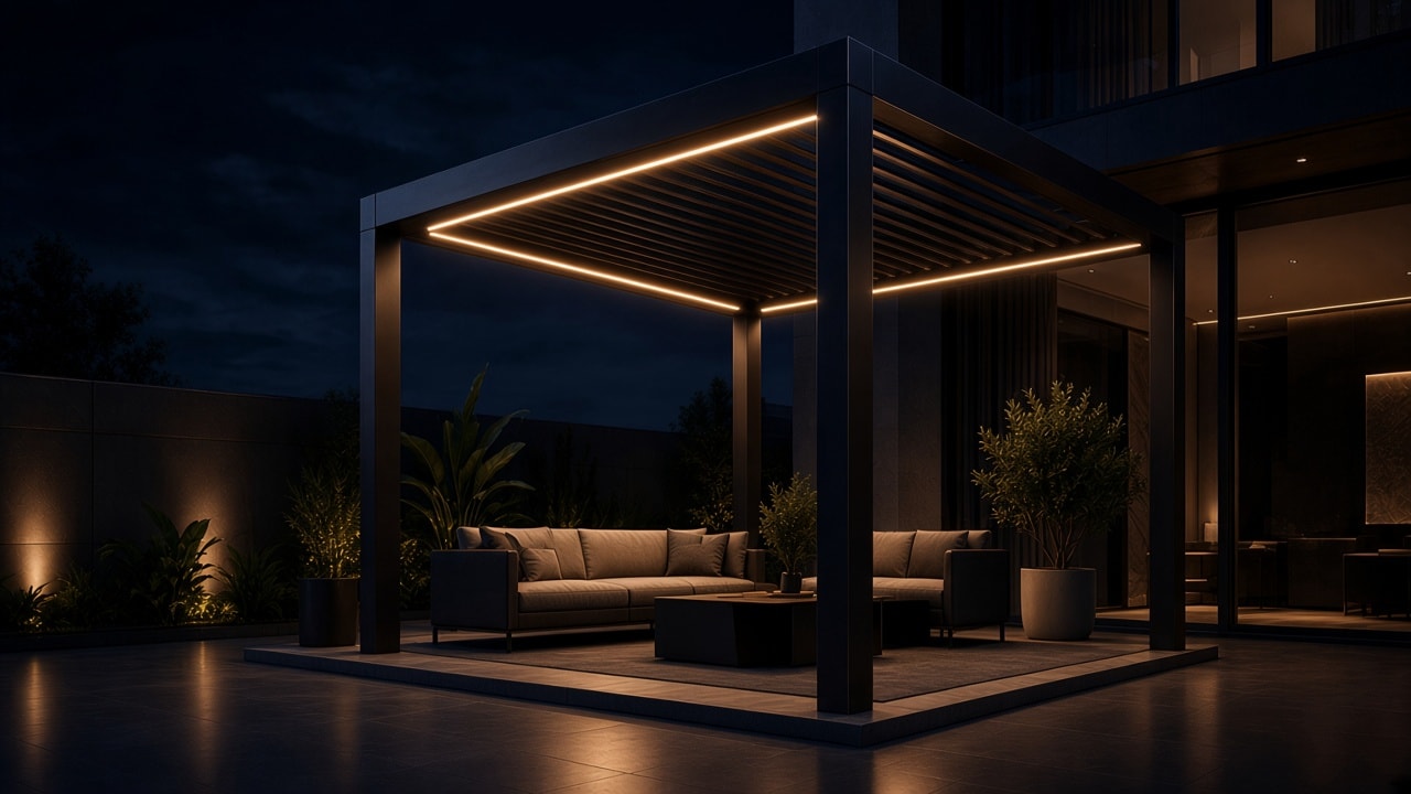 Örnek pergola konfigürasyonu